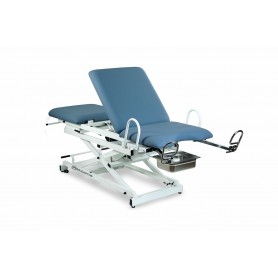 Table électrique Mobercas pour gynécologie 3 panneaux avec réglage de la hauteur et du dossier 62 x 196 cm
