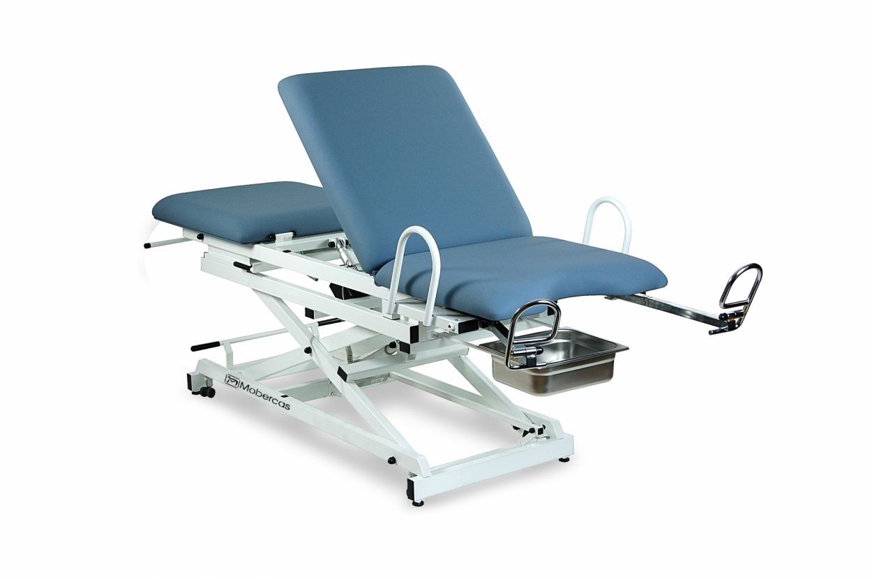 Etriers pour fauteuil de gynécologie et table médicale Mobercas