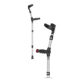 Béquille avec réglage en hauteur double et support de coude fixe
