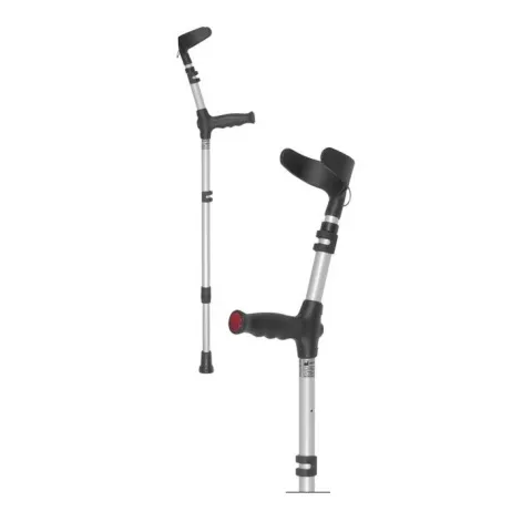 Béquille avec réglage en hauteur double et support de coude fixe