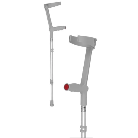 Béquille avec réglage en hauteur unique-support de coude tournant