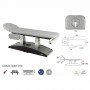 Table électrique colonne à double moteur Ecopostural C6924
