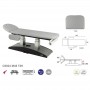 Table électrique colonne à double moteur Ecopostural C6924