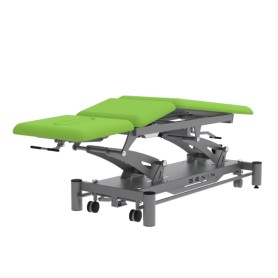 Table électrique en 3 plans avec trou visage