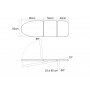 Fauteuil électrique 3 plans