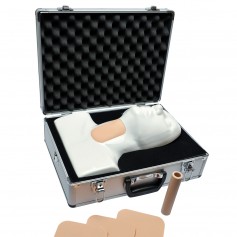 Simulateur de coniotomie et de trachéotomie 