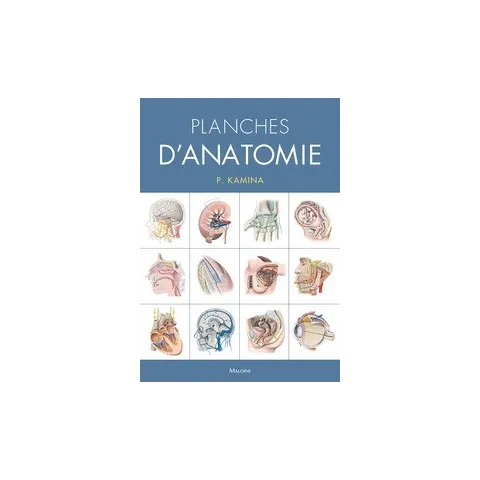 Planches d'anatomie Spirale - Pierre Kamina - Edition Maloine