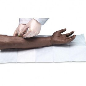 Bras de ponction veineuse et d'injection niveau perfectionné, noir