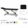 Table d'ostéopathie électrique Ecopostural 2 plans C-5928
