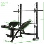 Banc de musculation Half Smith SM60 - Tunturi
