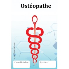 Caducée Ostéopathe