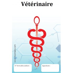 Caducée vétérinaire