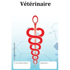 Caducée vétérinaire