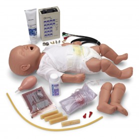 Mannequin de réanimation, avec simulateur d'ECG 