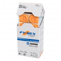 SEIRIN New PYONEX – 0,11 x 0,30 mm, orange, 100 pièces par boîte.