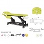 Table ostéopathie électrique 2 plans Ecopostural C5644