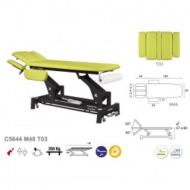 Table ostéopathie électrique 2 plans Ecopostural C5644
