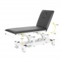 Table de massage électrique MOJA 2 plans