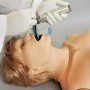 Mannequin de soins et de réanimation avec voies respiratoires pouvant subir une intubation