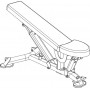 Banc de musculation Multi Positions L825B -  BH FITNESS