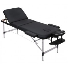 Table de Massage Pliante 3 Sections en Aluminium