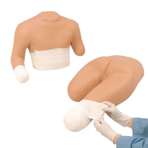 Kit avec 2 simulateurs pour le bandage des moignons 