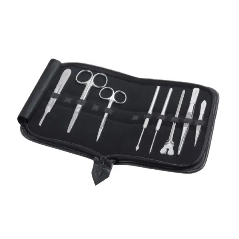 Trousse dissection complète, en étui vinyle