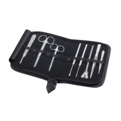 Trousse dissection complète, en étui vinyle