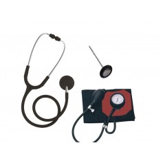 Kit médical : Tensiomètre French type, Stéthoscope Pulse et Marteau Babinski