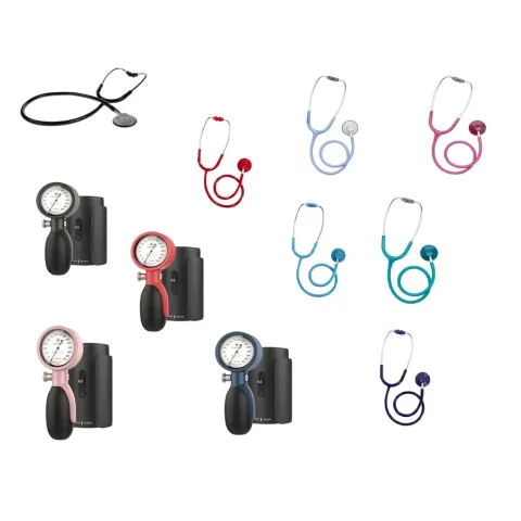 Kit médical Spengler : Tensiomètre manopoire Mobi et Stéthoscope Pulse simple pavillon