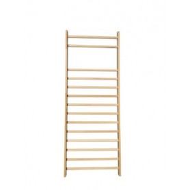 Espalier en bois de hêtre simple 14 barreaux