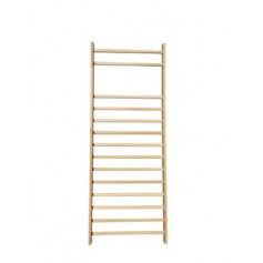 Espalier en bois de hêtre simple 14 barreaux