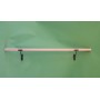 Barre de danse avec supports métalliques