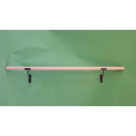 Barre de danse avec supports métalliques