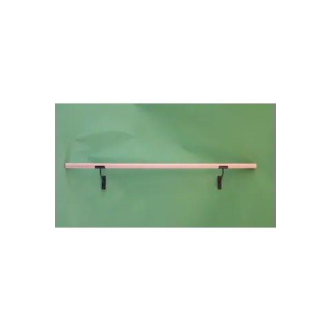 Barre de danse avec supports métalliques