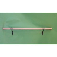 Barre de danse avec supports métalliques
