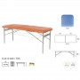 Table pliante fixe aluminium