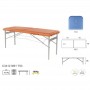 Table pliante fixe aluminium