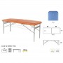 Table pliante fixe aluminium