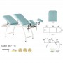 Table fixe en métal blanc spécialités