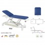 Table électrique bielle blanche 2 plans Ecopostural