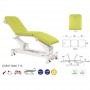 Table électrique bielle blanche 3 plans Ecopostural C5557