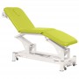 Table électrique bielle blanche 3 plans Ecopostural C5557