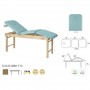 Table fixe bois naturel 3 plans