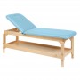 Table fixe bois naturel 2 plans