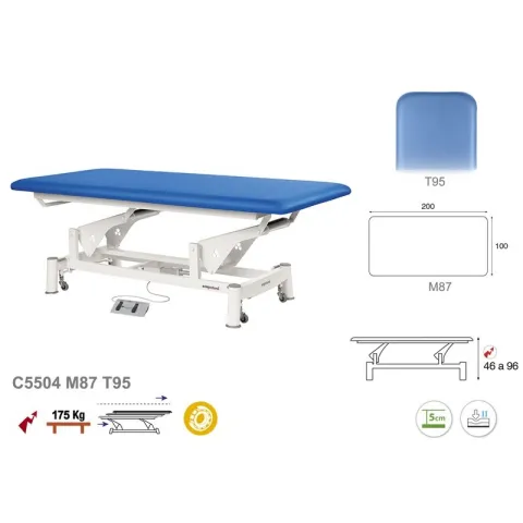 Table électrique bielle blanche spécialités T95