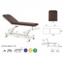 Table hydraulique bielle blanche 2 plans