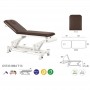 Table hydraulique bielle blanche 2 plans