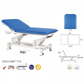Table électrique bielle blanche spécialités