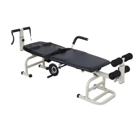 Table dédiée à la traction cervicale et vertébrale